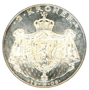 2 kroner Jubileum 1906. 0