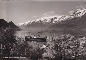 Båtkort - M/S Ålvik i Hardanger