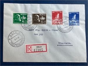 NK 255-58 FDC Redningsselskapet