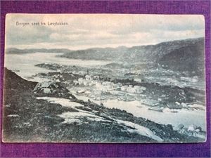 BERGEN seet fra Løvstakken