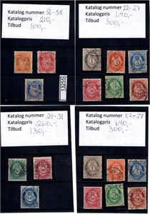 Ex Nk 22-58 o. Diverse merker fra nedlagt handler