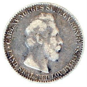 12 skilling 1865. 8, NM 16. 1