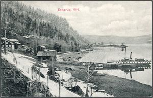 Eriksrud, Biri. Brukt i 1908. Fot. Larsen Normann Nr 7. K-1