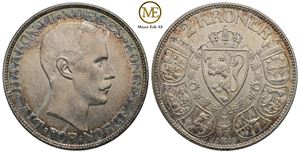 2 kroner 1915 Haakon VII. Kv.0/01