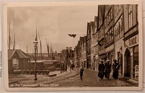 BERGEN, Tyskebryggen, brukt 1912.