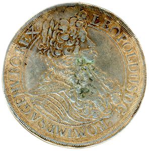 Austria-Vienna. Leopold 1695. Thaler. Dav#3229, KM#1871.3. Kv-1 +