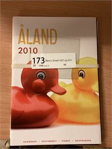 Åland 2 årssett 2007 og 2010