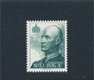 Nk 1180 xx. 10 kroner Harald uten verdiangivelse. I mappe fra Samlerhuset