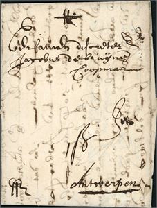 Great Britain. A very fine collection of Postal History 1646 to 1840. 71 entires nicely mounted on pages for exhibition.