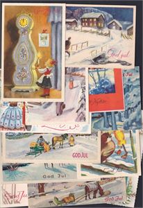 Lot Julekort