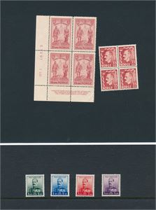 Nk 213-16 og 4-blokker Nk 349 og 432 xx. GI BUD! (Hk 393)