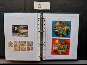 KANALØYENE/ISLE OF MAN xx tykk LT perm med miniark og Kleinbogen fram til tidlig 2000-tallet. Ser veldig bra ut!