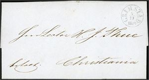 Grimstad. Ca 90 forsendelser fra perioden ca 1850 til 2000.