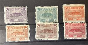 TYRKIA x Mi 787-92 (€ 170 for xx). Pene merker