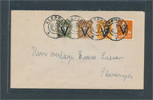 HORDALAND Brev med kph "KLEPPHOLMEN" (Grad 5)