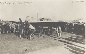 Baron Cederström Flyvning Kristiania (stemplet 1910)