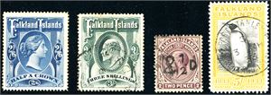 Falkland Islands. A collection in three Davo-albums.