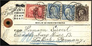 U.S.A. 37 covers from approx. 1875 to 1950 in an album.