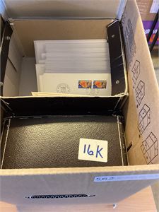 3 esker med ca 1000 FDC fra Norge, Finland og WWF