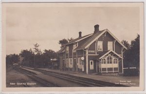 Jernbane Stokke Station 7002 (C.Normann 1924)  st. 1934