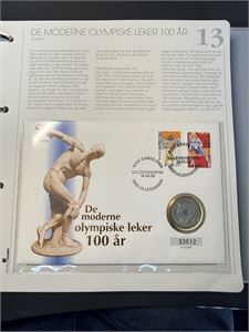 Nr 13 De moderne olympiske leker 100 år
