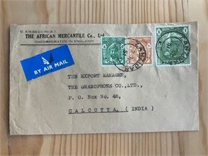 Pent brev fra ZANZIBAR i 1951