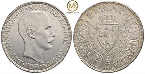 2 kroner 1916 Haakon VII. Kv.01