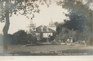 Moss, Refsnæs, Jelöen ved Moss (Særbös,1903) brukt 1907
