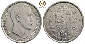 1 krone 1913 Haakon VII. Kv.0/01