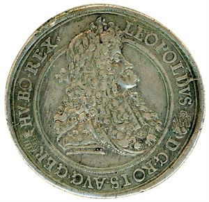 Hungary-Kremitz. Leopold I 1693. Thaler. Dav#3263, KN214.6. Kv-1