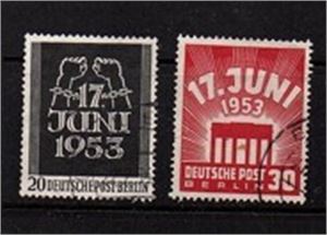 Berlin AFA 106-107, stemplet