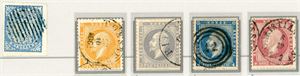 Norske merker fra 1855 til ca 1910 i album.