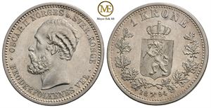 1 krone 1894 Oscar II. Kv.0