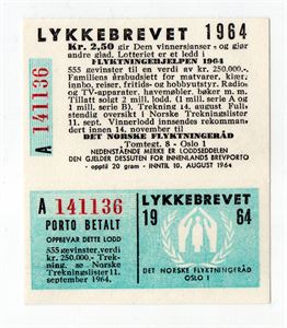 Norge Lykkebrevet 1964