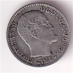 Danmark 4 skilling R:M - 1856