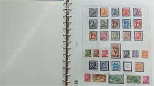 TYSKLAND, samling i Safe Dualalbum med märken från SAAR, BADEN, RHENLAND PFALZ och