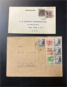 SOVJETISK ZONE 2 brev 1948, et til Norge