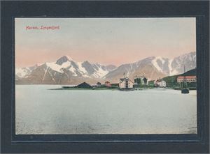 TROMS - HAVNES, LYNGENFJORD (Norge 143). Meget pent ubrukt fargekort