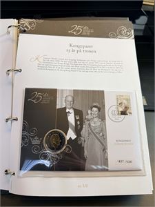 Kongeparet 25 år på tronen
