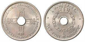 1 Krone 1949 Kv 0