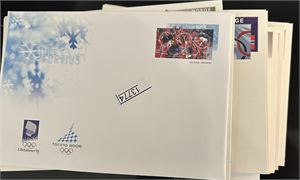 POSTENS POSTKORT 100 stk gyldige til frankering/tilleggsfrankering. Oppgitt pålydende 2800