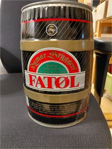 ØLTØNNE - HAMAR BRYGGERI 5 liter ca 1990. Tom
