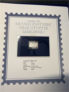 Columbus 1893 sølv