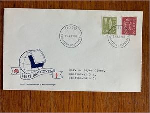 FDC Bruksmerker 1968