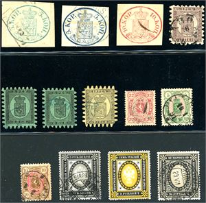 Finland. A collection to 1970 in an album.