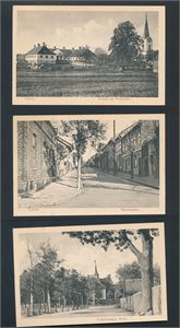 LARVIK 3 pene ubrukte småformat