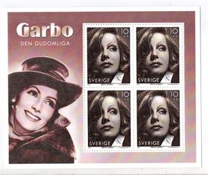 Sverige Greta Garbo blokk