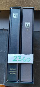 ISRAEL o/xx startsamling i 2 Davo album til 2000. Tynn i starten, kvaliteten bedre og bedre og fyldig fra 60-tallet, det meste med tab.
