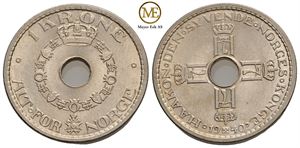 1 krone 1940 Haakon VII. Kv.0