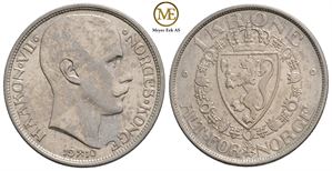 1 krone 1910 Haakon VII. Kv.01